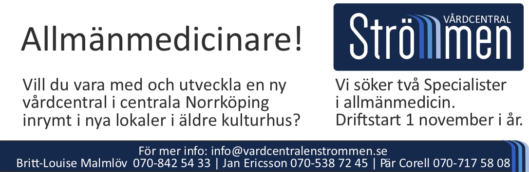 Allmänläkare Norrköping