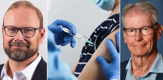 Överläkare kopplar vaccin till cancer i klipp som setts av hundratusentals