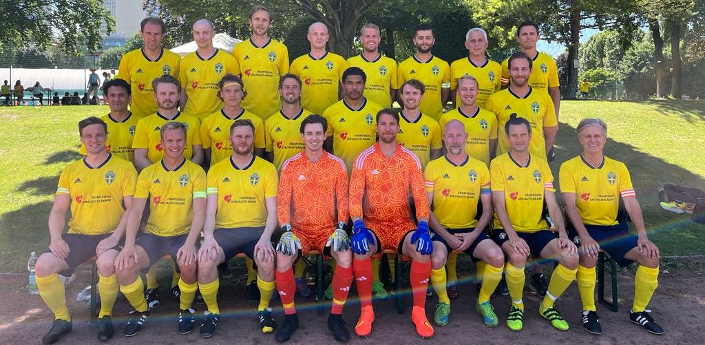 Sverige har medaljesjanse når leger fra hele verden møtes i fotball