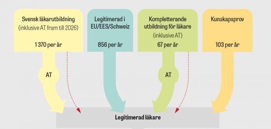 Vägar till svensk legitimation för läkare utbildade i tredje land