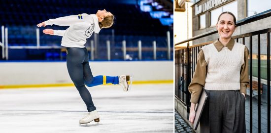 Unga konståkares hälsa i fokus i ST-läkaren Moa Jederströms avhandling