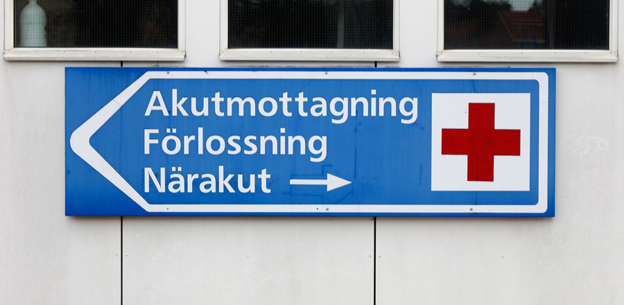 Oviss framtid för närakuter i Västra Götaland