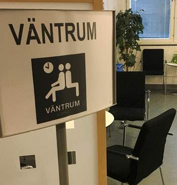 Öppen lättakutmottagning i primärvården – flodvåg av patienter uteblev